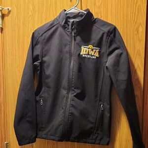 Iowa Wrestling Jacket Black Port Authority